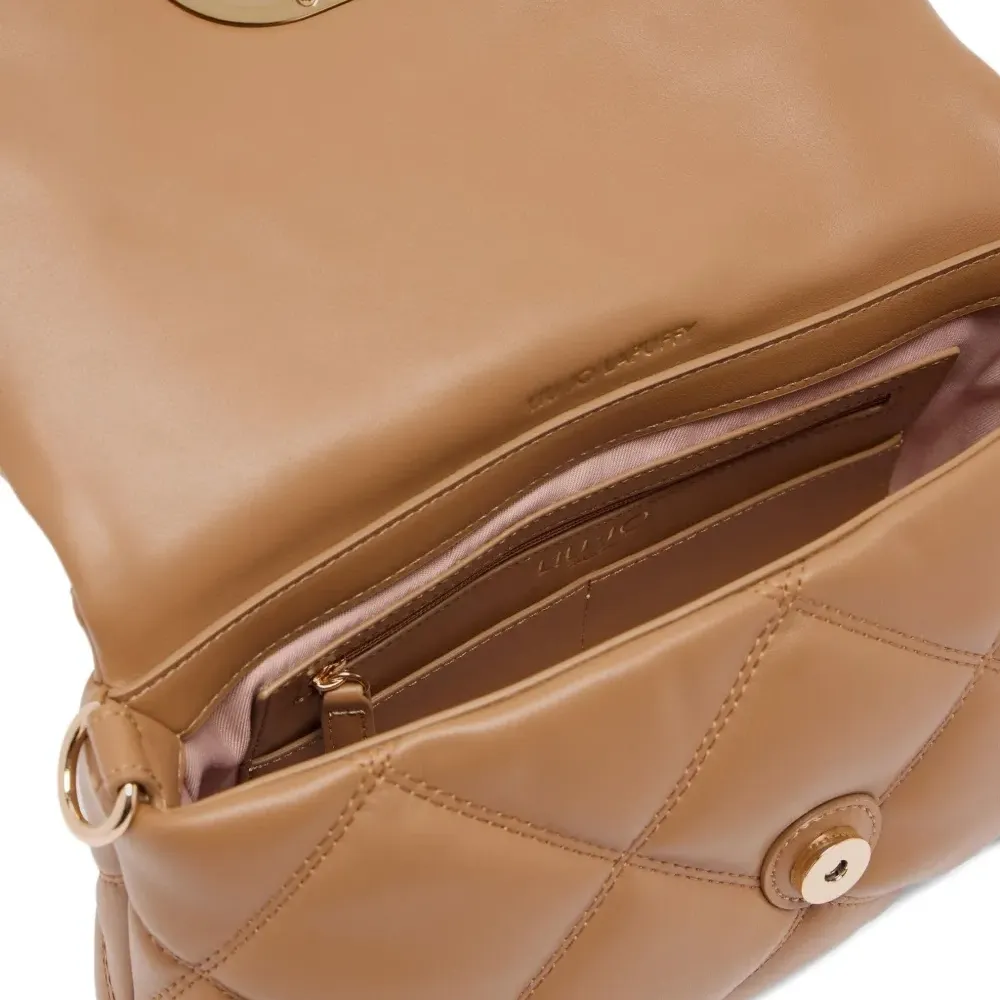 Стеганая сумка на плечо LaPuffy среднего размера