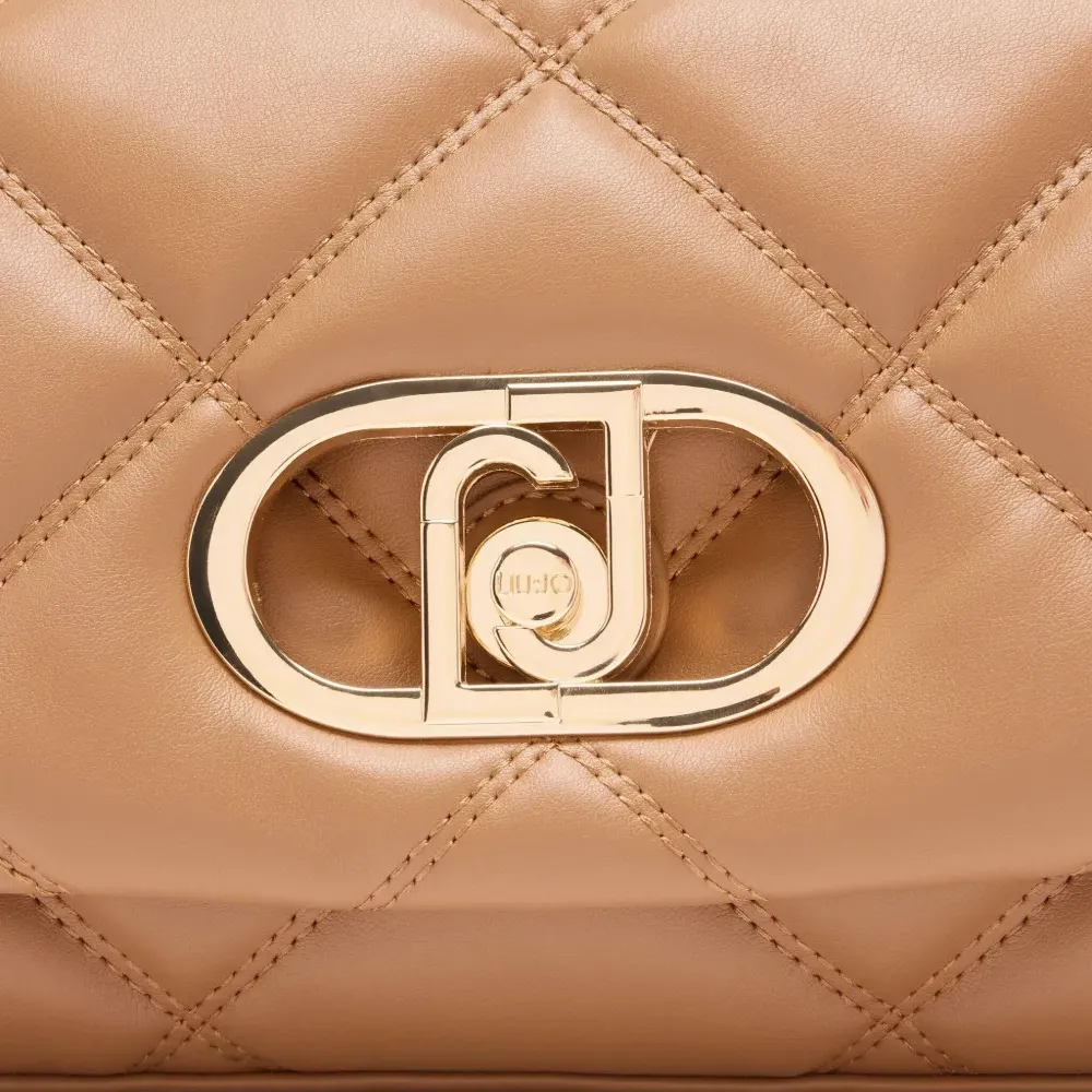 Стеганая сумка на плечо LaPuffy среднего размера