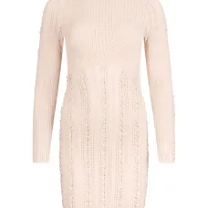 платье мини с высоким воротником платье мини с высоким воротником