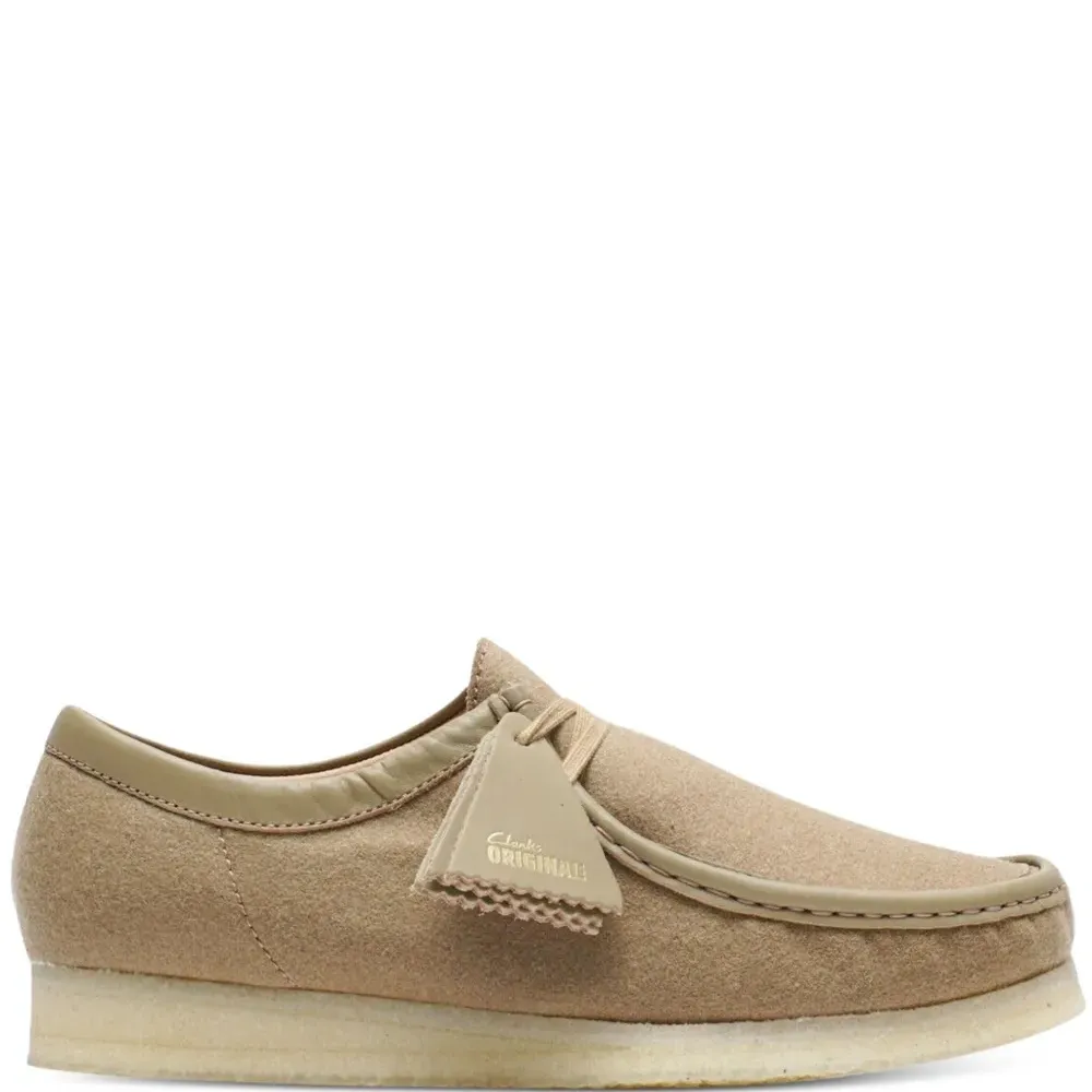 ботинки Wallabee Camel Wool