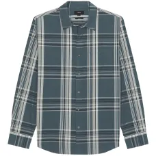 Клетчатая рубашка с длинными рукавами