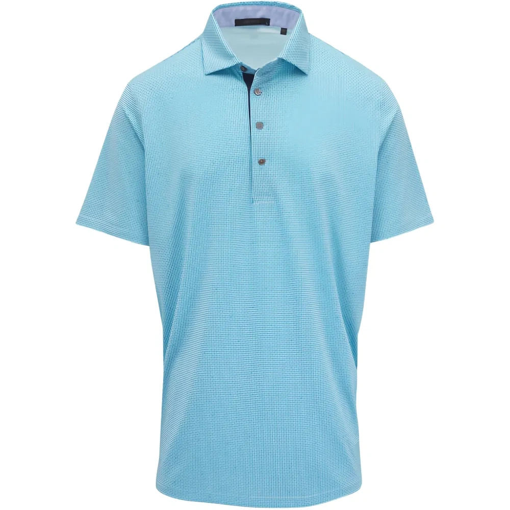 Рубашка с коротким рукавом и узором