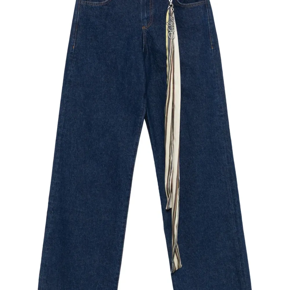 Джинсы Odette с платком