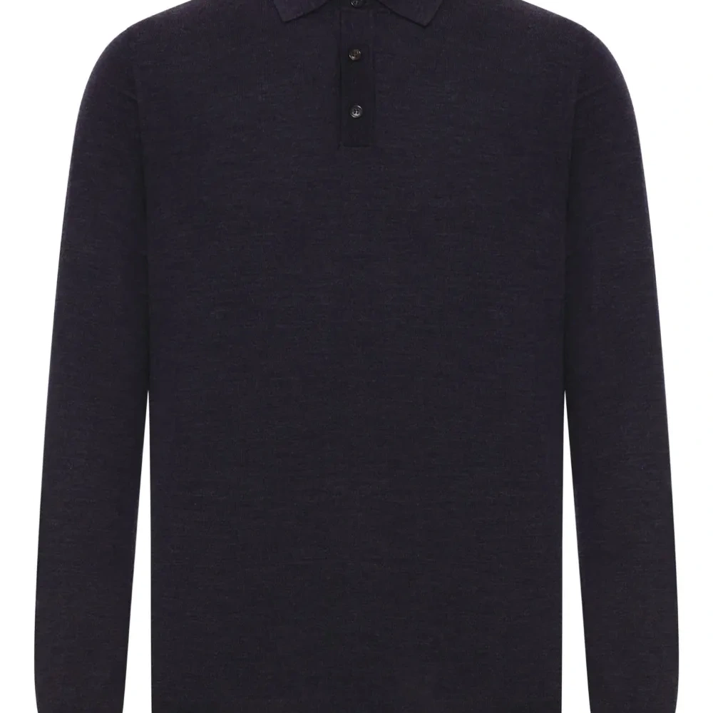 Рубашка поло с длинными рукавами