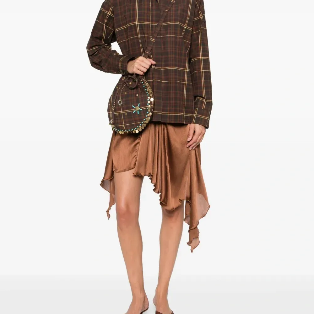 Декорированный топ Athelia в клетку