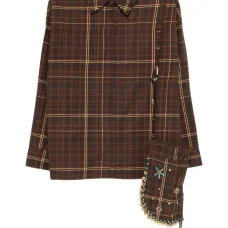 Декорированный топ Athelia в клетку Декорированный топ Athelia в клетку