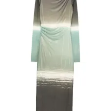 платье миди с эффектом деграде платье миди с эффектом деграде