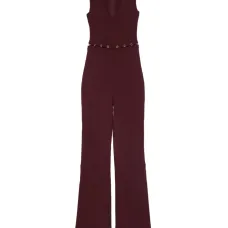 Комбинезон с трикотажными вставками Комбинезон с трикотажными вставками