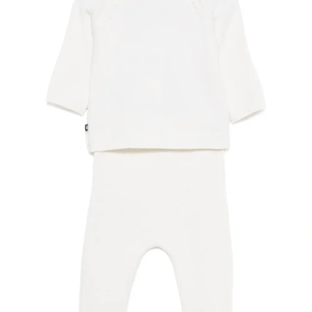 комплект из топа и брюк с вышивкой