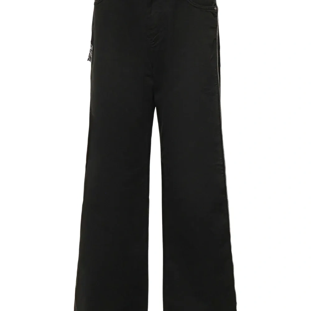 Джинсы с молниями Джинсы с молниями