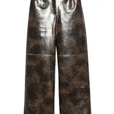 Брюки с принтом