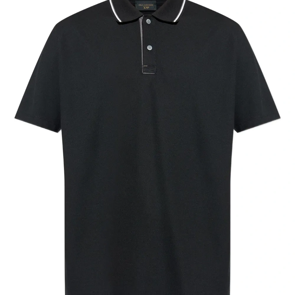 Рубашка поло с контрастной отделкой