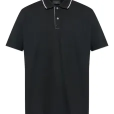 Рубашка поло с контрастной отделкой