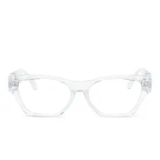 Очки в прямоугольной оправе с декором Medusa Очки в прямоугольной оправе с декором Medusa