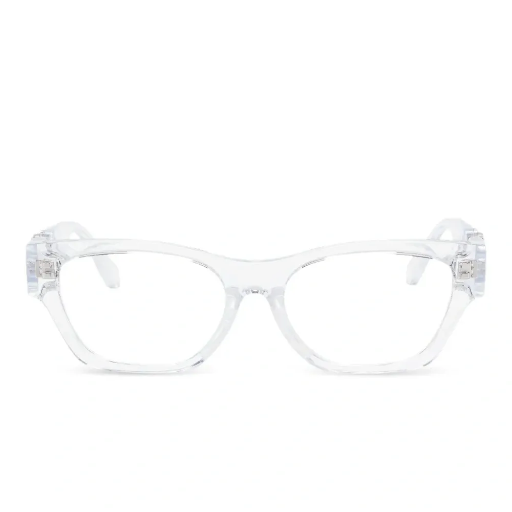 Очки в прямоугольной оправе с декором Medusa