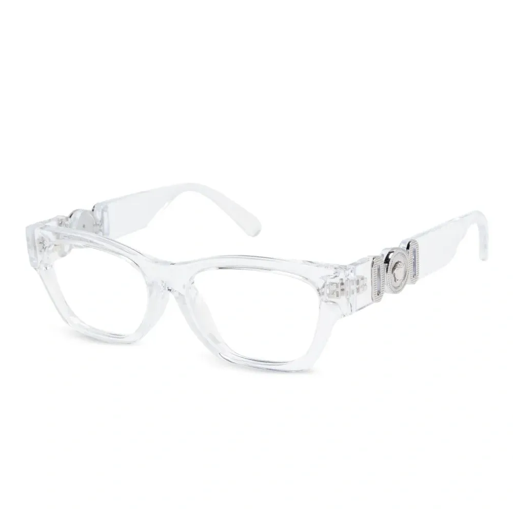 Очки в прямоугольной оправе с декором Medusa