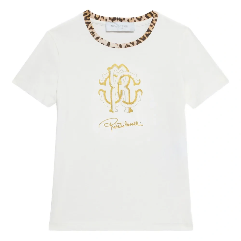 Футболка с леопардовым принтом