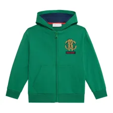 Худи на молнии с вышивкой