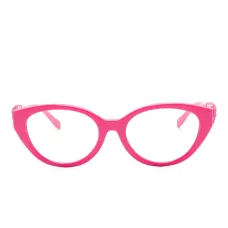 Очки в оправе 'кошачий глаз' с декором Medusa Очки в оправе 'кошачий глаз' с декором Medusa