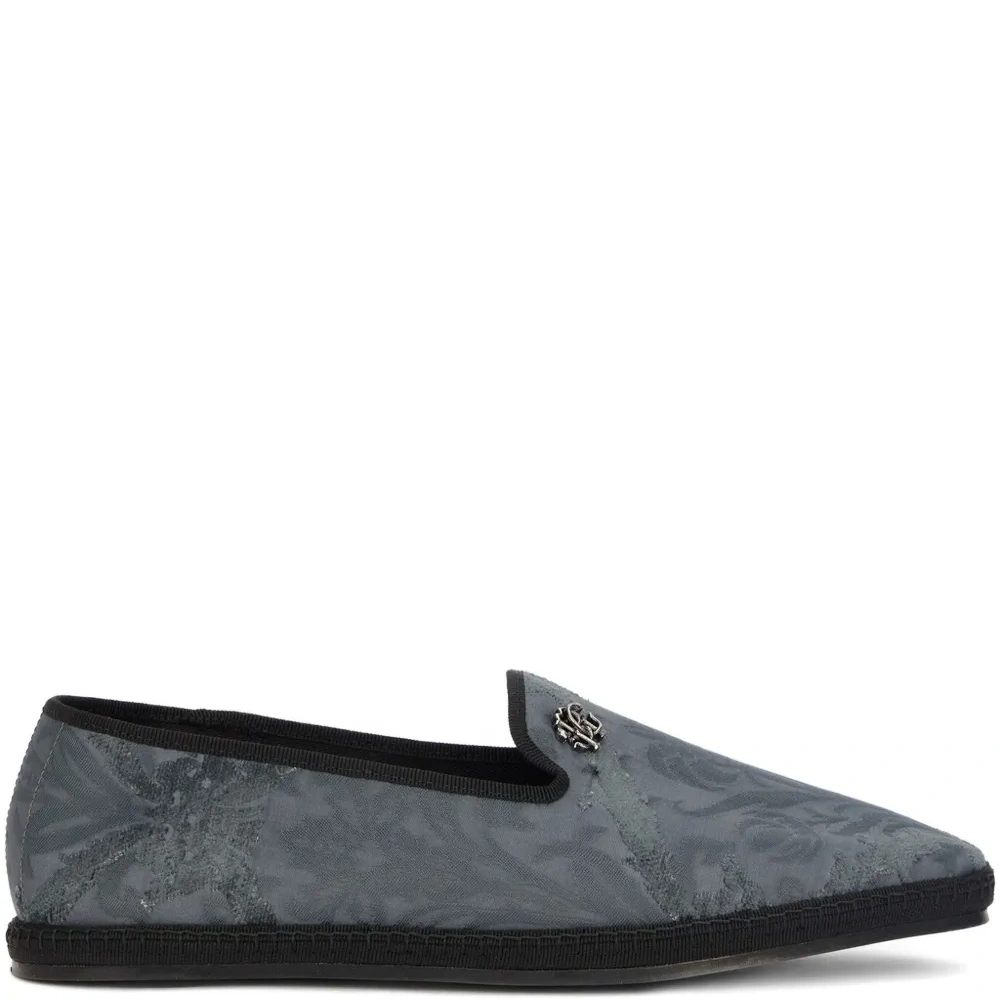 Лоферы с тисненым логотипом Лоферы с тисненым логотипом