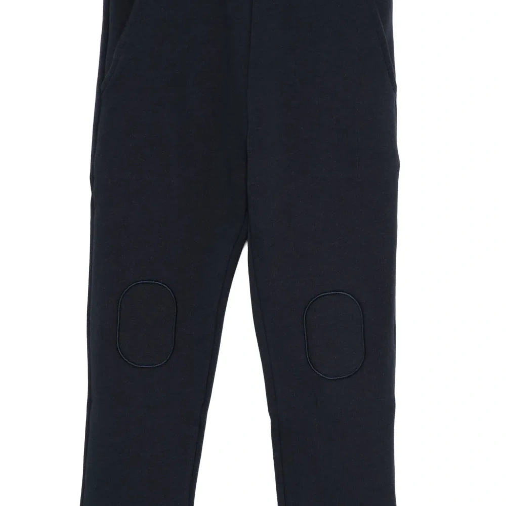 джоггеры с нашивками на коленях