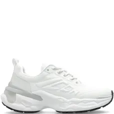 Кроссовки с тисненым логотипом