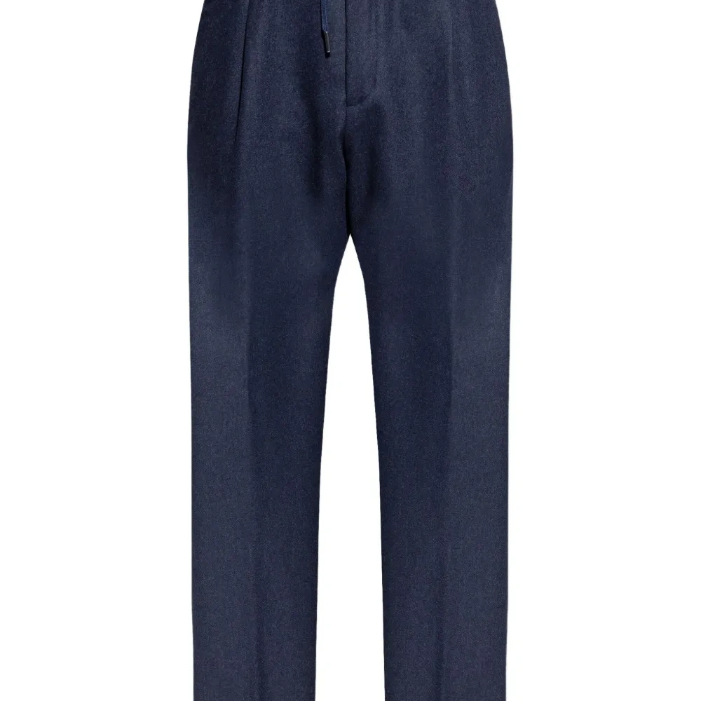 Прямые брюки из смесовой шерсти