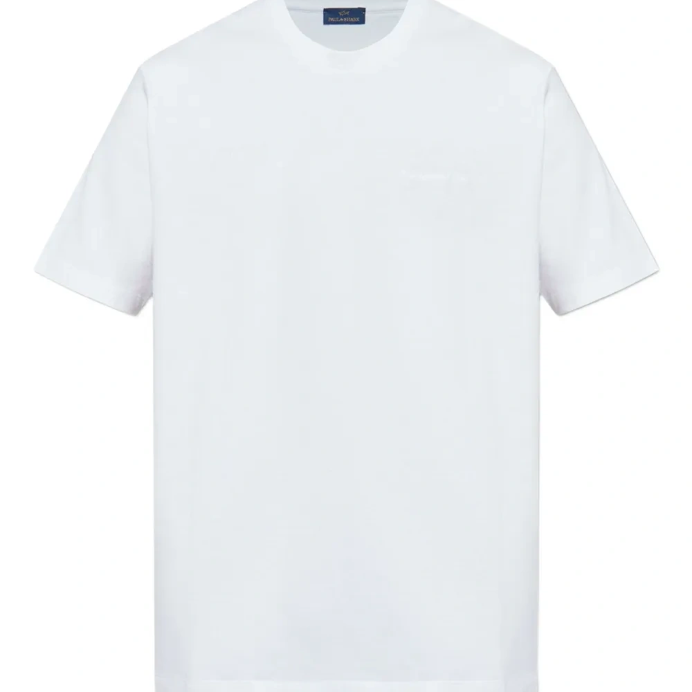 Футболка с вышитым логотипом