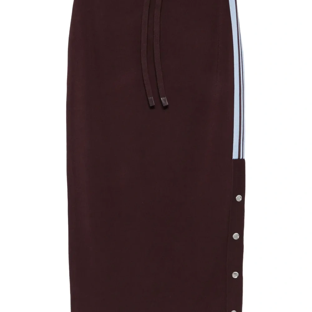 Юбка с кулиской и полосками Юбка с кулиской и полосками