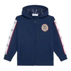 Толстовка с капюшоном и монограммой