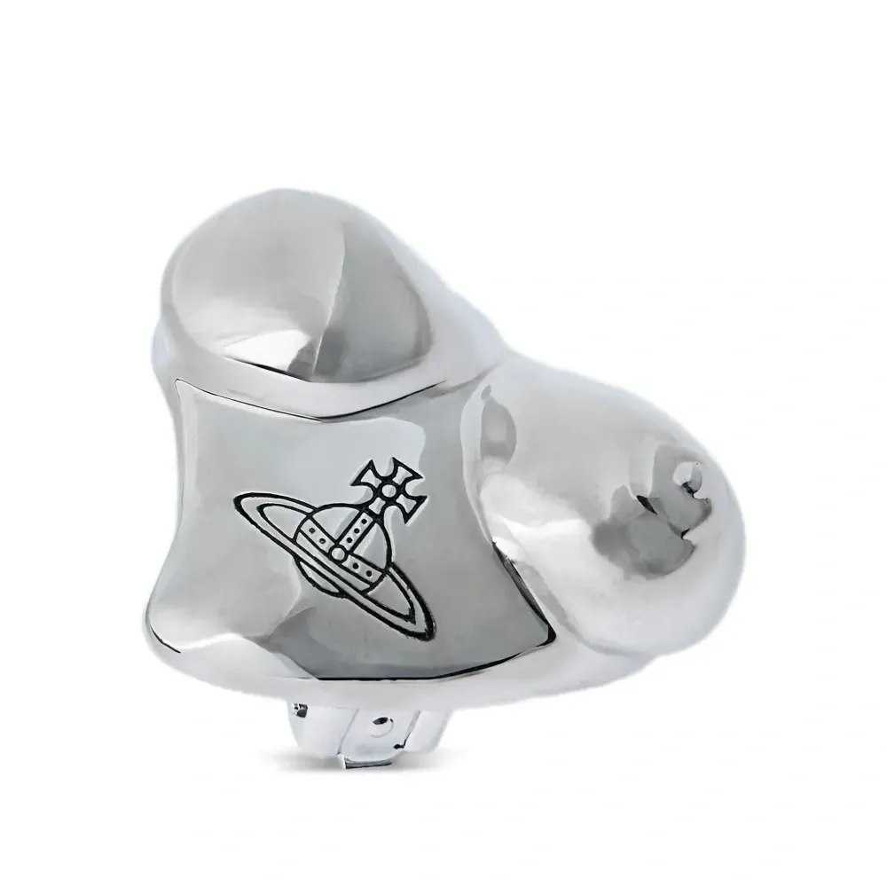 серьги Mimosa с логотипом