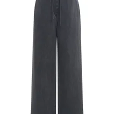 Джинсы с кулиской и завязками