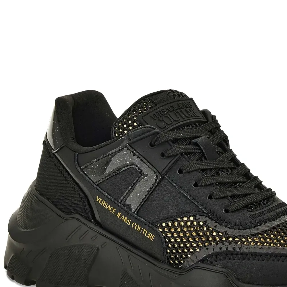 Декорированные кроссовки на платформе