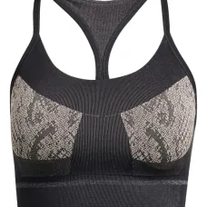 Спортивный бюстгальтер со змеиным принтом