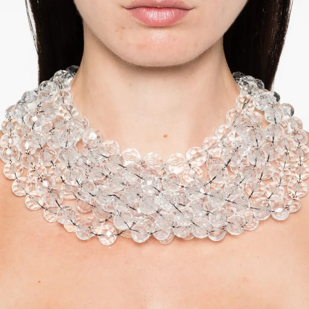 Многослойное колье с бусинами Многослойное колье с бусинами