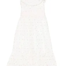 Платье с цветочным принтом