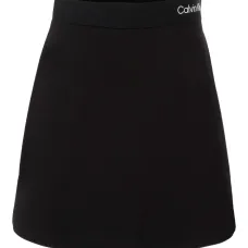 юбка А-силуэта с эластичным поясом