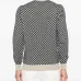 Свитер с геометричным узором