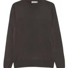 Шерстяной свитер с круглым вырезом Шерстяной свитер с круглым вырезом