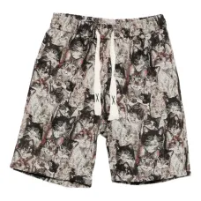 Шорты с принтом котов