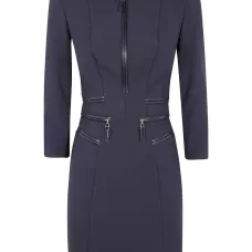 платье с рукавами три четверти