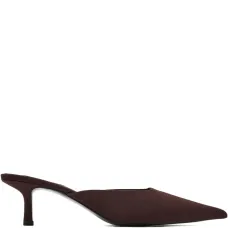 Мюли с заостренным носком