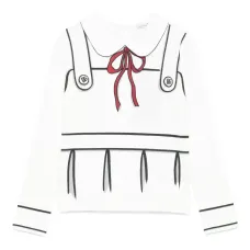 блузка с эффектом тромплей