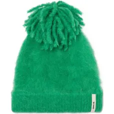 Вязаная шапка с помпоном