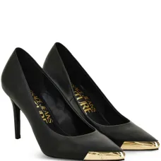 Туфли с эффектом металлик