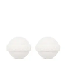 Зажимная серьга с тиснением логотипа