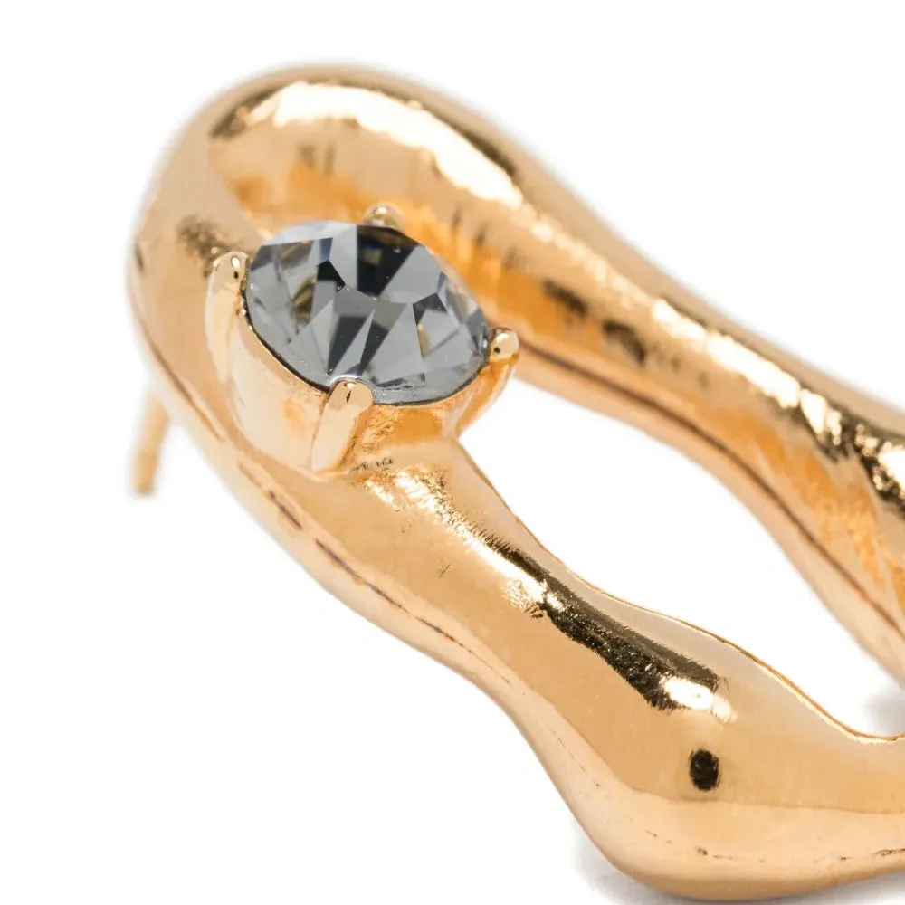 Серьги с кристаллами