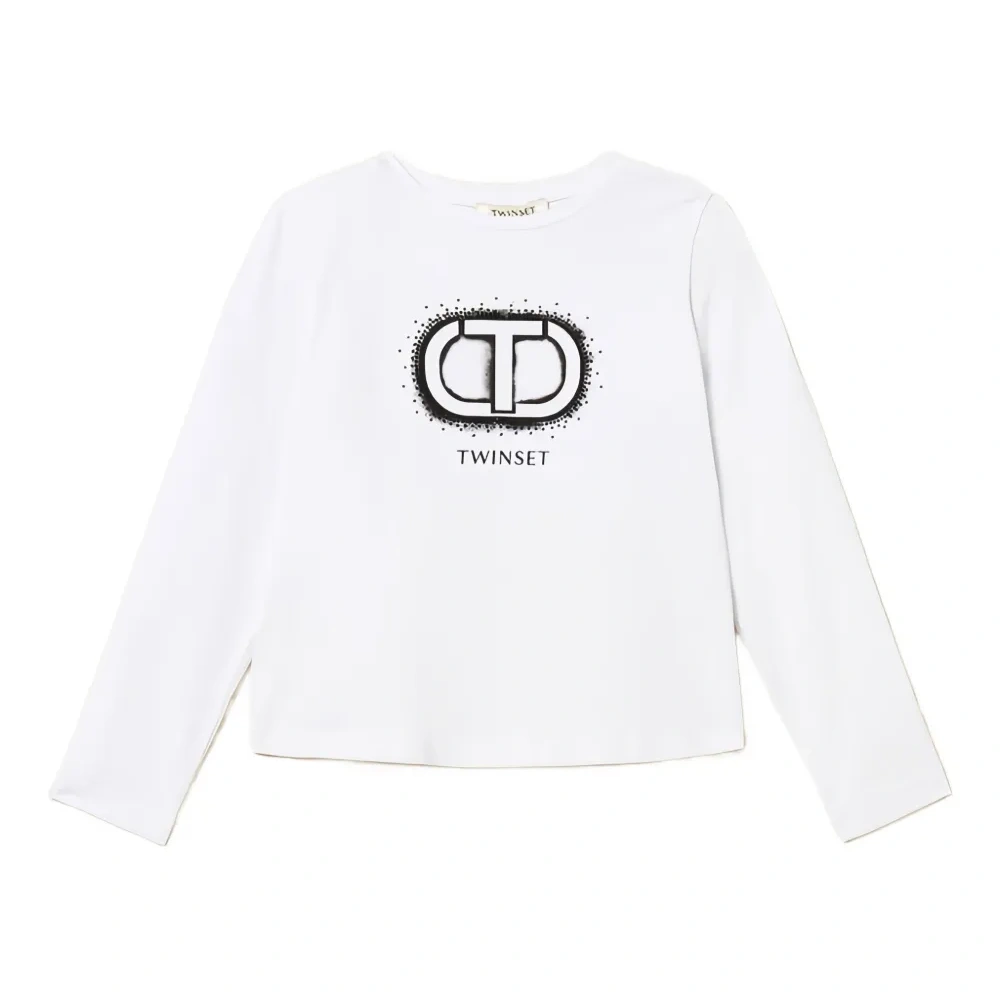 Футболка с длинными рукавами и логотипом