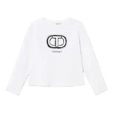 Футболка с длинными рукавами и логотипом