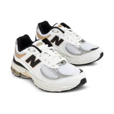 Кроссовки 2002R White Black Gold